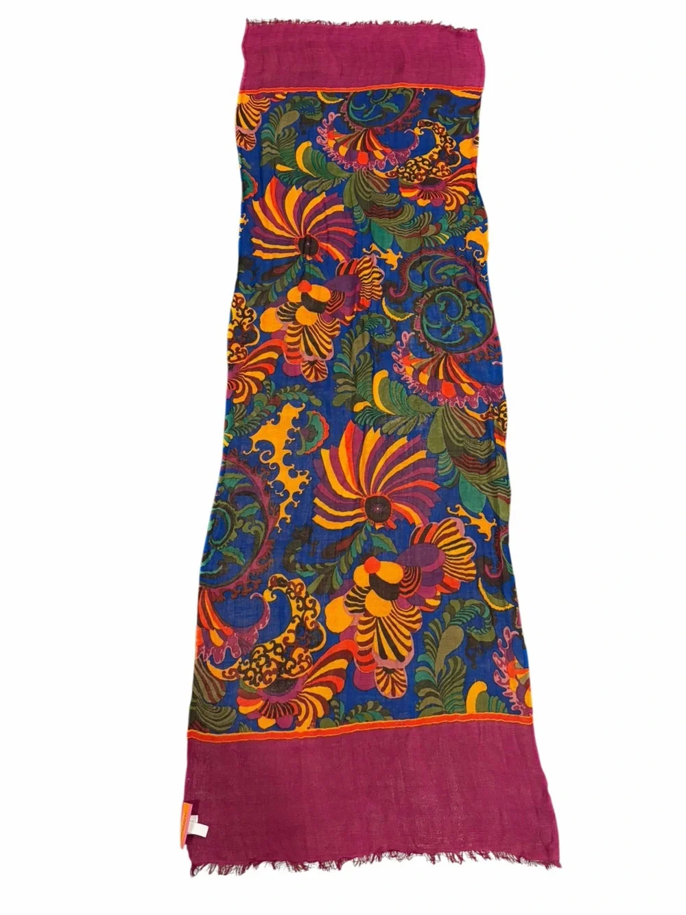 Trina Turk x Banana Republic Linen Multicolor Scarf